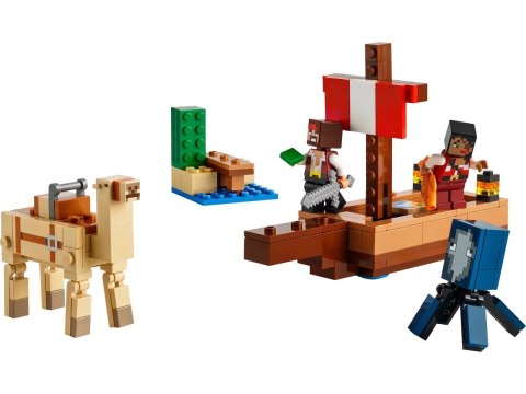 LEGO Minecraft 21259 Rejs statkiem pirackim LEGO Minecraft 21259 Rejs statkiem pirackim