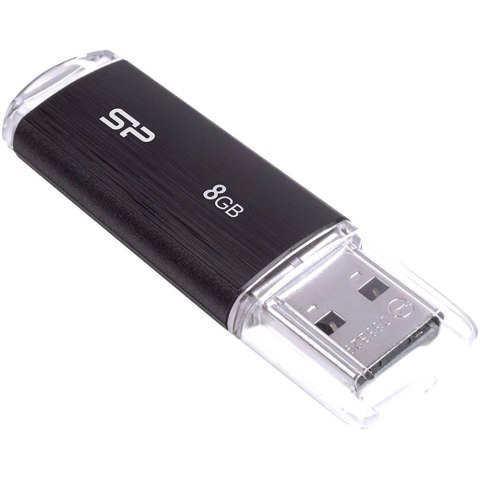Pendrive Silicon Power Ultima U02 8GB USB 2.0 kolor czarny (SP008GBUF2U02V1K) Pendrive Silicon Power Ultima U02 8GB USB 2.0 kolor czarny (SP008GBUF2U02V1K)