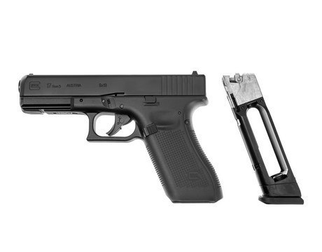 Pistolet wiatrówka Glock 17 gen 5 4,5 mm BB 18-strz Pistolet wiatrówka Glock 17 gen 5 4,5 mm BB 18-strz