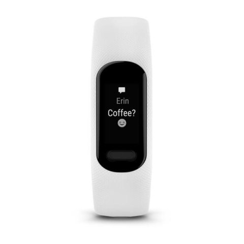 Smartband Garmin Vivosmart 5 White S/M Smartband Garmin Vivosmart 5 White S/M