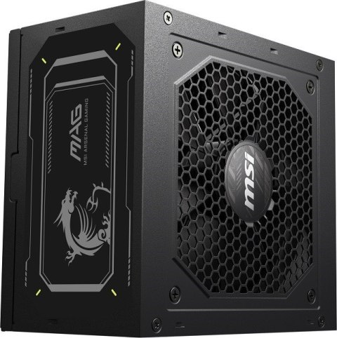 Zasilacz MSI MAG A850GL 850W PCIE5 II 80+ Gold Zasilacz MSI MAG A850GL 850W PCIE5 II 80+ Gold