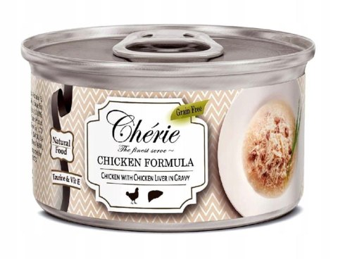 Cherie MIKS TUŃCZYKA W SOSIE zestaw 24 x 80g Cherie MIKS TUŃCZYKA W SOSIE zestaw 24 x 80g