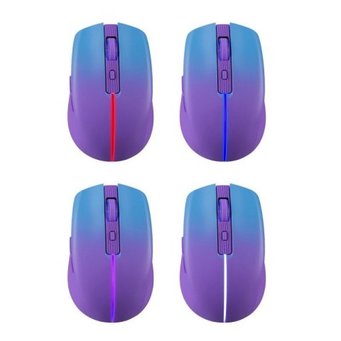 DEFENDER MYSZ MYSTERY MM-301 RF+BT FIOLETOWA 1600dpi 6P DEFENDER MYSZ MYSTERY MM-301 RF+BT FIOLETOWA 1600dpi 6P