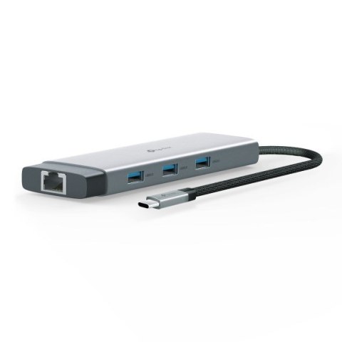 Hub TP-LINK UH9120C 3xUSB-A 3.0, 1xUSB-C 3.0, 1xUSB-C PD, HDMI 4K, RJ45 GE, SD, microSD Hub TP-LINK UH9120C 3xUSB-A 3.0, 1xUSB-C 3.0, 1xUSB-C PD, HDMI 4K, RJ45 GE, SD, microSD