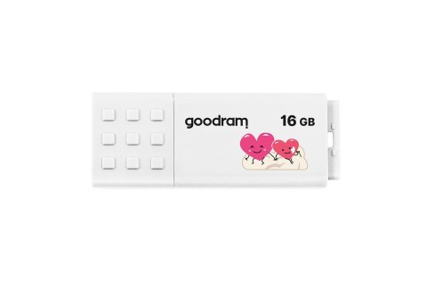 Pendrive GoodRam UME3-0160W0R11-V (16GB; USB 3.0; kolor biały) VALENTINE Pendrive GoodRam UME3-0160W0R11-V (16GB; USB 3.0; kolor biały) VALENTINE