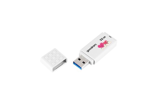 Pendrive GoodRam UME3-0320W0R11-V (32GB; USB 3.0; kolor biały) VALENTINE Pendrive GoodRam UME3-0320W0R11-V (32GB; USB 3.0; kolor biały) VALENTINE
