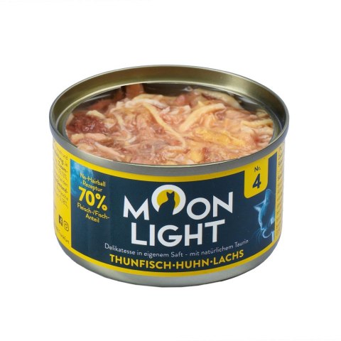 Moonlight Dinner Nr 4 - Tuńczyk, kurczak, łosoś 80g Moonlight Dinner Nr 4 - Tuńczyk, kurczak, łosoś 80g