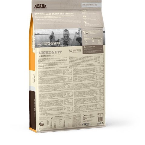 ACANA Heritage Light & Fit - sucha karma dla psa - 11,4kg (WYPRZEDAŻ) ACANA Heritage Light & Fit - sucha karma dla psa - 11,4kg (WYPRZEDAŻ)