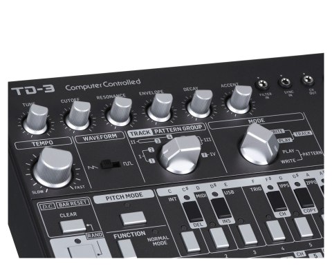 Behringer TD-3-BK - Syntezator linii basowej Behringer TD-3-BK - Syntezator linii basowej