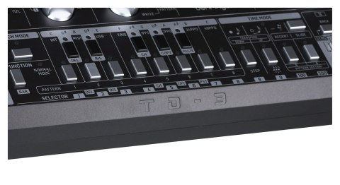 Behringer TD-3-BK - Syntezator linii basowej Behringer TD-3-BK - Syntezator linii basowej