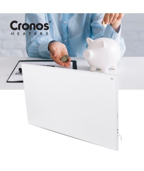 Promiennik podczerwieni Cronos Carbon P1000 1000W biały (WYPRZEDAŻ) Promiennik podczerwieni Cronos Carbon P1000 1000W biały (WYPRZEDAŻ)