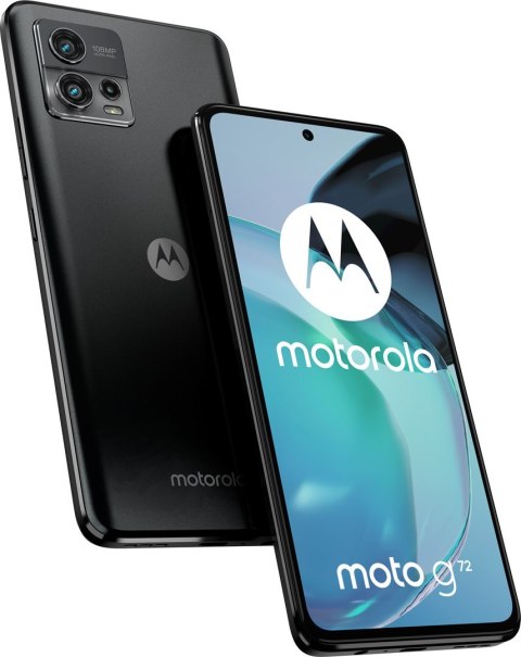 Smartfon Motorola Moto G72 6/128GB 6,6" AMOLED 2400x1080 5000mAh Dual SIM 4G Meteorite Grey (WYPRZEDAŻ) Smartfon Motorola Moto G72 6/128GB 6,6" AMOLED 2400x1080 5000mAh Dual SIM 4G Meteorite Grey (WYPRZEDAŻ)