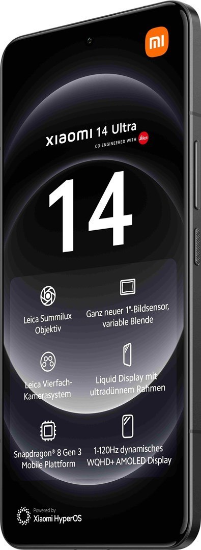 Smartfon Xiaomi 14 Ultra 5G DS 16/512GB Black (WYPRZEDAŻ) Smartfon Xiaomi 14 Ultra 5G DS 16/512GB Black (WYPRZEDAŻ)