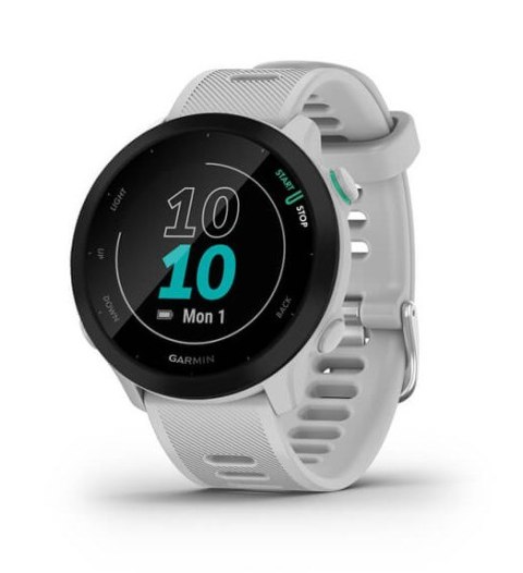 Zegarek sportowy Garmin Forerunner 55 Biały Zegarek sportowy Garmin Forerunner 55 Biały
