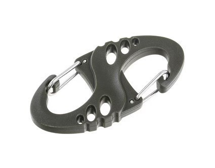Zestaw karabińczyków Mil-Tec S-Hook - Zielony Zestaw karabińczyków Mil-Tec S-Hook - Zielony