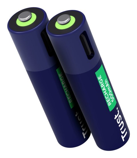 Baterie AAA Trust USB-C RECHARGEABLE BATTERIES 2P Baterie AAA Trust USB-C RECHARGEABLE BATTERIES 2P