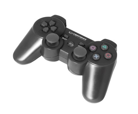 Gamepad bezprzewodowy Esperanza EGG109K (PS3; kolor czarny) Gamepad bezprzewodowy Esperanza EGG109K (PS3; kolor czarny)