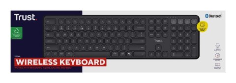 Klawiatura Trust VAIYA WIRELESS US Black Klawiatura Trust VAIYA WIRELESS US Black