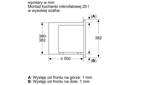 Kuchenka mikrofalowa BOSCH BEL623MB3 Kuchenka mikrofalowa BOSCH BEL623MB3
