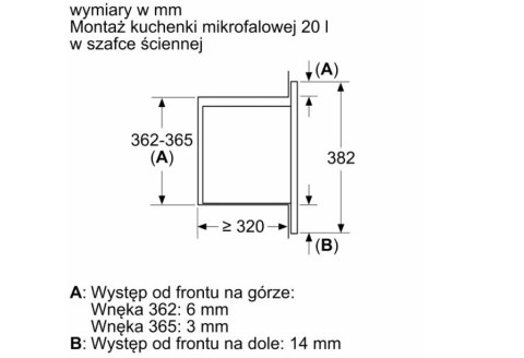 Kuchenka mikrofalowa BOSCH BEL623MB3 Kuchenka mikrofalowa BOSCH BEL623MB3