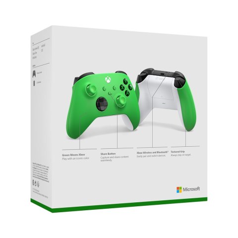 Microsoft Xbox Series kontroler bezprzewodowy Green Microsoft Xbox Series kontroler bezprzewodowy Green
