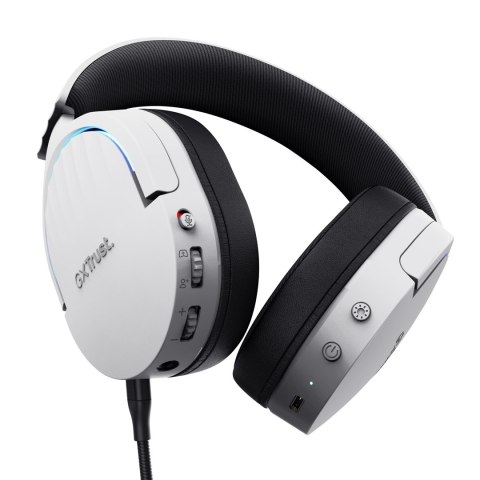 Słuchawki gamingowe Trust GXT 491W FAYZO WIRELESS White Słuchawki gamingowe Trust GXT 491W FAYZO WIRELESS White