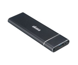 Akasa Zewnętrzna Obudowa Aluminiowa USB 3.1 M.2 SSD - Czarna