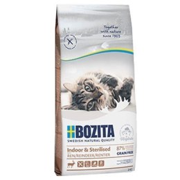 BOZITA Indoor & Sterilised Grain free Reindeer - sucha karma dla kotów wysterylizowanych - 10kg
