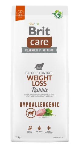 Brit Care Dog Hypoallergenic Weight Loss 12kg (WYPRZEDAŻ)