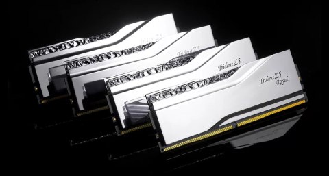 G.SKILL TRIDENT Z5 ROYAL RGB DDR5 2X16GB 6000MHZ CL28 SILVER F5-6000J2836G16GX2-TR5S G.SKILL TRIDENT Z5 ROYAL RGB DDR5 2X16GB 6000MHZ CL28 SILVER F5-6000J2836G16GX2-TR5S