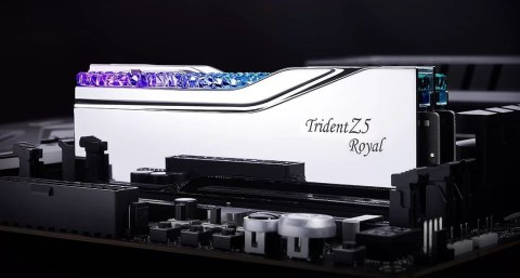 G.SKILL TRIDENT Z5 ROYAL RGB DDR5 2X16GB 6000MHZ CL28 SILVER F5-6000J2836G16GX2-TR5S G.SKILL TRIDENT Z5 ROYAL RGB DDR5 2X16GB 6000MHZ CL28 SILVER F5-6000J2836G16GX2-TR5S