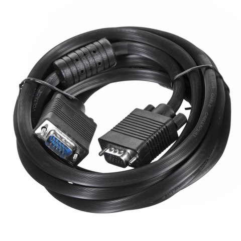 Kabel GEMBIRD CC-PPVGA-10-B (D-Sub (VGA) M - D-Sub (VGA) M; 3m; kolor czarny) Kabel GEMBIRD CC-PPVGA-10-B (D-Sub (VGA) M - D-Sub (VGA) M; 3m; kolor czarny)