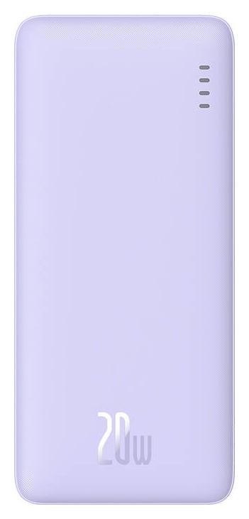 BASEUS POWERBANK AIRPOW 10000MAH 20W (FIOLETOWY) BASEUS POWERBANK AIRPOW 10000MAH 20W (FIOLETOWY)