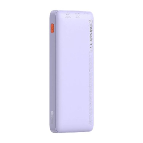BASEUS POWERBANK AIRPOW 10000MAH 20W (FIOLETOWY) BASEUS POWERBANK AIRPOW 10000MAH 20W (FIOLETOWY)