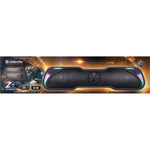 DEFENDER GŁOŚNIK SOUNDBAR Z7 6W LED USB DEFENDER GŁOŚNIK SOUNDBAR Z7 6W LED USB