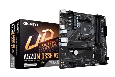 Płyta główna Gigabyte A520M DS3H V2 (WYPRZEDAŻ) Płyta główna Gigabyte A520M DS3H V2 (WYPRZEDAŻ)