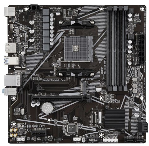 Płyta główna Gigabyte A520M DS3H V2 (WYPRZEDAŻ) Płyta główna Gigabyte A520M DS3H V2 (WYPRZEDAŻ)