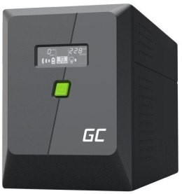 GREEN CELL UPS ZASILACZ AWARYJNY Greencell PowerProof 2000VA 1400W LCD CZYSTA SINUSOIDA