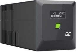 GREEN CELL UPS ZASILACZ AWARYJNY Greencell PowerProof 750VA 480W LCD CZYSTA SINUSOIDA
