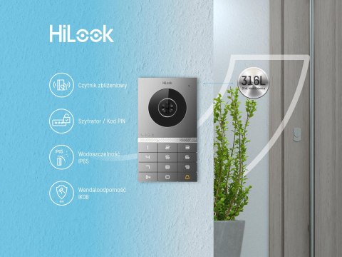 HILOOK Zestaw wideodomofonowy Hilook HD-VIS-02-K