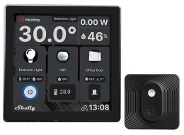 SHELLY Shelly Wall Display Black + BLU H&T Black