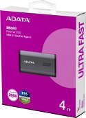 ADATA Adata Dysk zewnętrzny SSD SE880 4TB USB3.2A/C Gen2x2 Szary