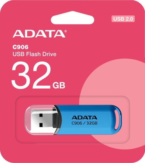 ADATA Adata Pendrive C906 32GB USB2.0 niebieski