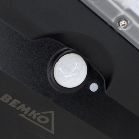 BEMKO SOLARNA OPRAWA ULICZNA LED SOLGER 25W 3000LM 4000K IP65 CZARNY CZ. PIR