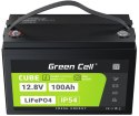GREEN CELL AKUMULATOR LITOWO-ŻELAZOWO-FOSFORANOWY LiFePO4 Green Cell Cube 12.8V 100Ah LFPGC12V100AH