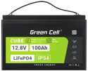 GREEN CELL AKUMULATOR LITOWO-ŻELAZOWO-FOSFORANOWY LiFePO4 Green Cell Cube 12.8V 100Ah LFPGC12V100AH