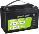 GREEN CELL AKUMULATOR LITOWO-ŻELAZOWO-FOSFORANOWY LiFePO4 Green Cell Cube 12.8V 125Ah LFPGC12V125AH