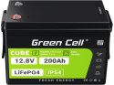 GREEN CELL AKUMULATOR LITOWO-ŻELAZOWO-FOSFORANOWY LiFePO4 Green Cell Cube 12.8V 200Ah LFPGC12V200AH