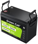 GREEN CELL AKUMULATOR LITOWO-ŻELAZOWO-FOSFORANOWY LiFePO4 Green Cell Cube 12.8V 200Ah LFPGC12V200AH