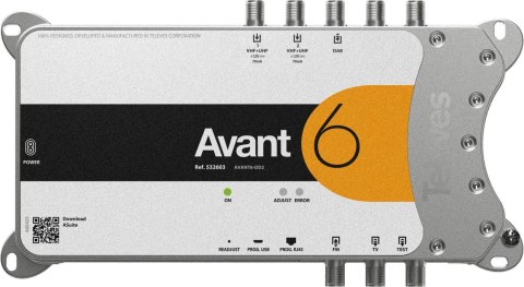 TELEVES Wzmacniacz kanałowy Televes AVANT 6 ref. 532603